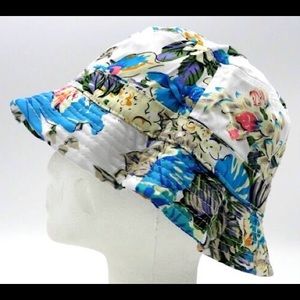 Floral Print Bucket Hat NWT
